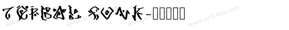 Tribal Funk字体转换